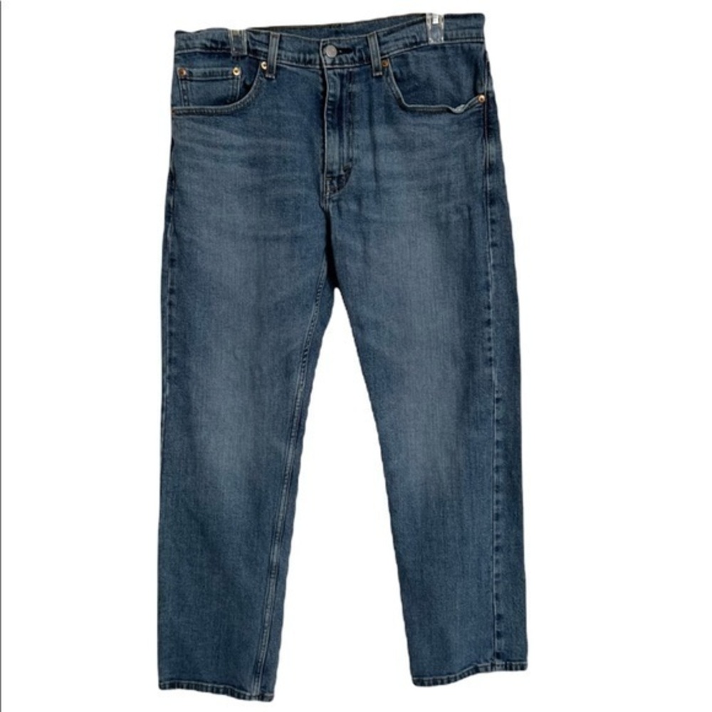 Levi's 505 Red Tab Denim Jeans Straight Leg Comfort Stretch Waist 32 Length 30